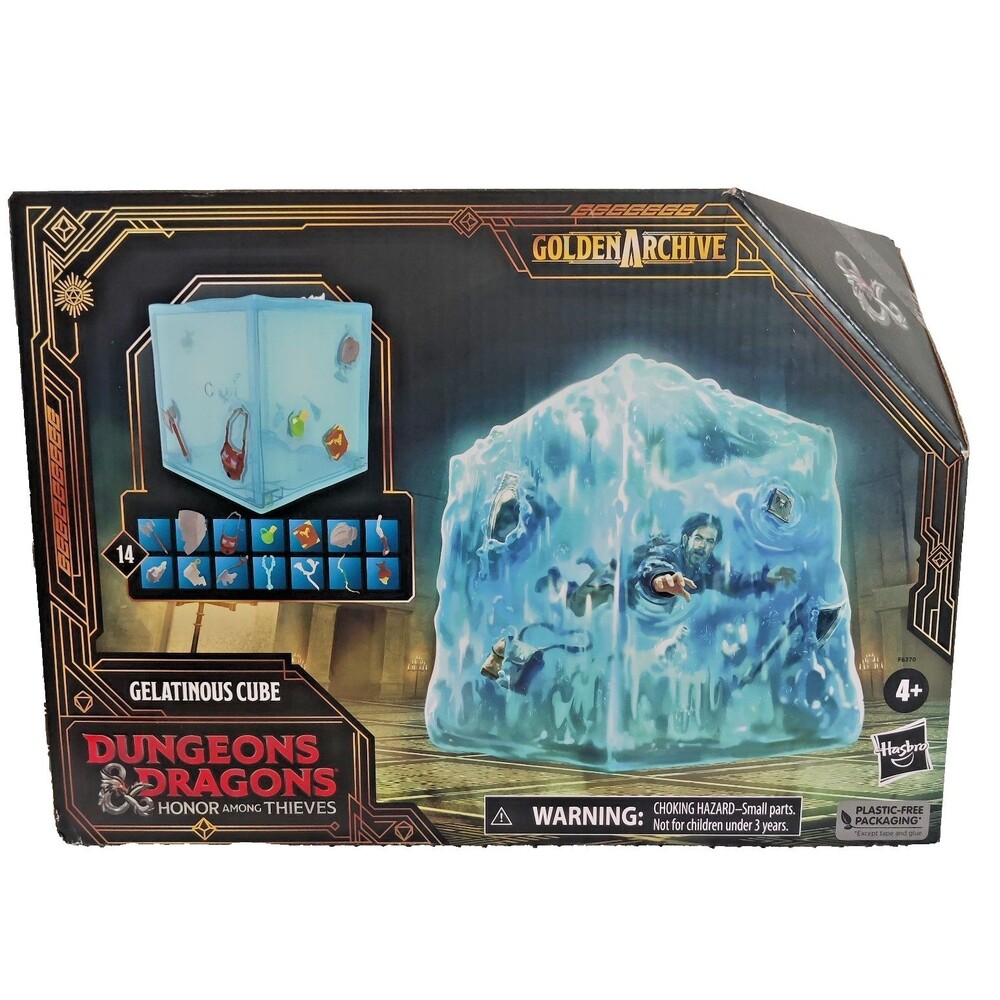 Hasbro Dungeons & Dragons Golden Archive GELATINOUS CUBE Honor Among Thieves NEW